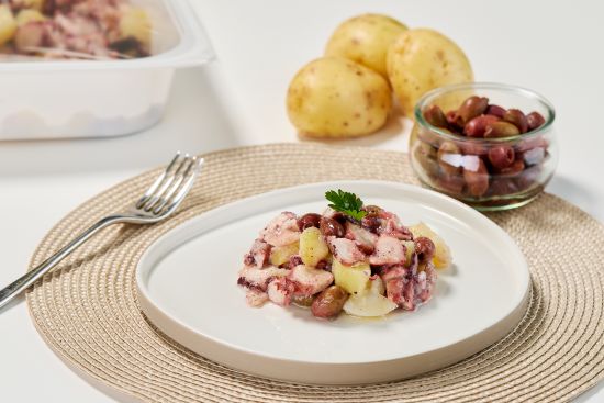 Insalata di polpo con patate e olive